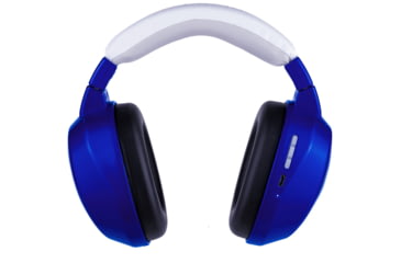 Image of Lucid Audio Bluetooth HearMuffs for Children, Blue, Adjustable, LA-KIDS-BT-BLUE