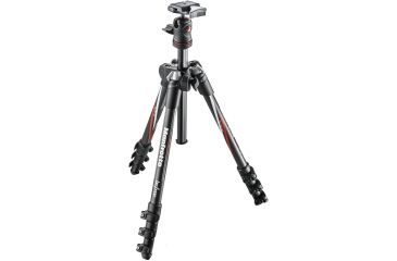 Image of Manfrotto BeFree Carbon Fiber Tripod, Black MKBFRC4-BHZ
