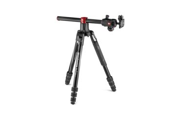 Image of Manfrotto Befree GT XPRO Aluminum Travel Tripod, Black, Medium, MKBFRA4GTXP-BUS