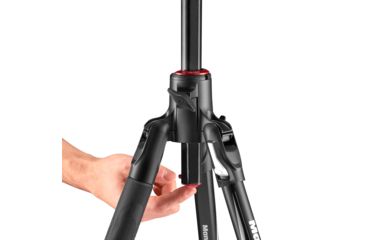 Image of Manfrotto Befree GT XPRO Aluminum Travel Tripod, Black, Medium, MKBFRA4GTXP-BUS
