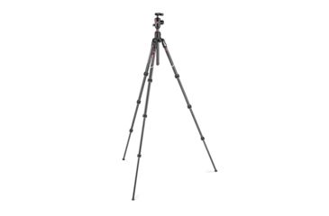 Image of Manfrotto Befree GT XPRO Carbon Fiber Travel Tripod, Black, Medium, MKBFRC4GTXP-BUS