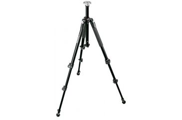 Image of Manfrotto Bogen Black Alum. Wilderness Trpd. W/leg Protectors &amp; Spiked Feet 190XWNB
