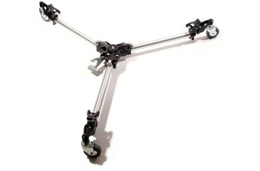 Image of Manfrotto Bogen Folding Auto Dolly for Twin Spiked Metal Feet Tripods 181