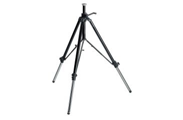 Image of Manfrotto Bogen Geared Vid. Trpd. Bl.w/rubber Feet, Retractable Metal Spikes 117B