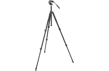 Image of Manfrotto Bogen Manfrotto 055Xwnb Tripod + 128Rc Micro Fluid Head W/200Pl-14 Plate 055XWNB-128RC