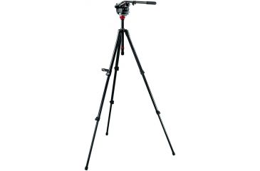 Image of Manfrotto Bogen Manfrotto 503HDV Pro Fluid Video Head+755XB Tripod+MbAG80P 503HDV-755XBK