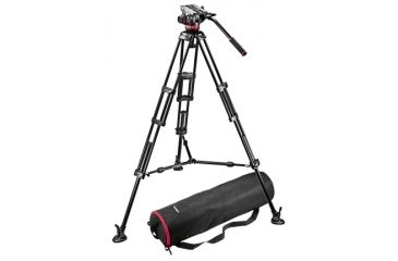 Image of Manfrotto Pro Video MVH502A Head w/546B tripod MVH502A,546BK