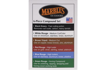 Image of Marbles Rouge Compund, Six Pieces, High Luster, Use On Gold, Silver, Sterling, Nickel, Platinum, J-156