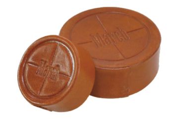 Image of March Scopes Leather Caps For Rifle Scopes, 52mm Objective, Brown, LC-52