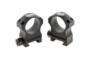 Image of Rifle Scope Rings 30mm 1.125&quot;, Black