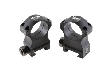 Image of Rifle Scope Rings 30mm 1.300&quot;, Black