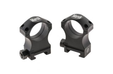 Image of Rifle Scope Rings 30mm 1.400&quot;, Black