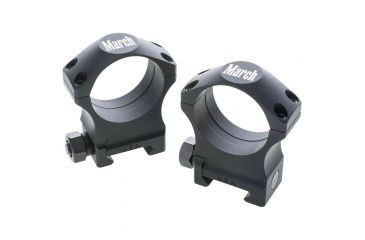 Image of Rifle Scope Rings 34mm 1.300&quot;, Black