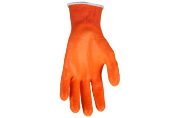 Image of MCR Safety Cut Pro 13 Gauge Kevlar Shell Cut Resistant Work Gloves, PU Coated Palm and Fingertips, Orange, Small, 9178PUOS