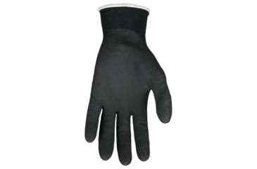 Image of MCR Safety Cut Pro Ninja BNF Work Gloves, 18 Gauge Kevlar Shell, NFT Coated Palm and Fingertips, Black, Medium, N9878BNFM