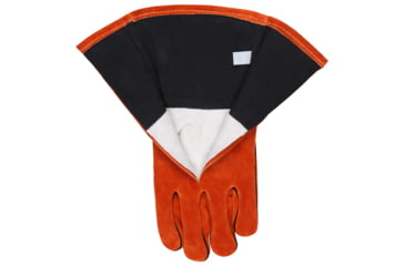 Image of MCR Safety Red Ram Leather Welding Work Gloves, Premium Side Split Leather, Full Jersey Lined and Welted, Russet, X - Large, 4720