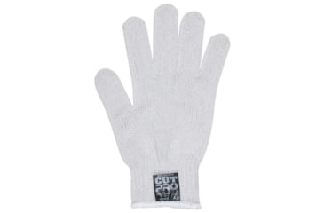 Image of MCR Safety Steelcore 2 7 Gauge Regular Weight Cut Resistant Work Gloves, Polyester Wrapped Stainless Steel, White, X - Small, 9350XS