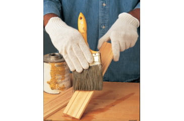 Image of MCR Safety String Knit Work Gloves, 7 Gauge Regular Weight, Hemmed Cuff, Natural, Medium, 9500MM