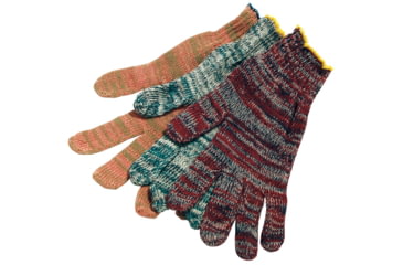 Image of MCR Safety String Knit Work Gloves, 7 Gauge Regular Weight, Multi-Color, Small, 9642SM