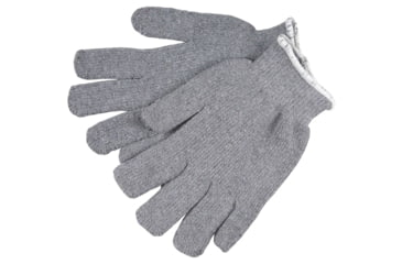Image of MCR Safety Terrycloth Work Gloves, 14oz Light Weight Loop-in Fabric, Seamless and Reversible, Comfortable Knit Wrist, Gray, Large, 9425KM