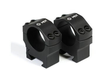 Image of MDT 30mm Premier Scope Ring, 0.820 inch, Low, Black 103346-BLK