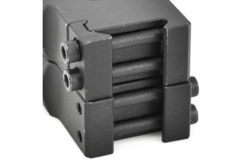 Image of MDT 1 inch Premier Scope Ring, 1.25 inch, High, Black, 103344-BLK