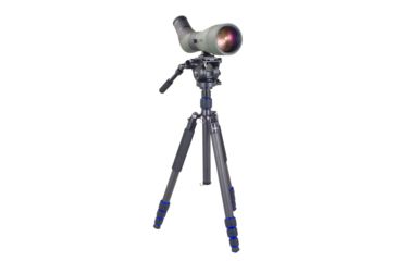 Image of Meopta MeoPro 80 HD 20-60x Tripod Kit, Angled, Carbon Fiber, Green, 653510