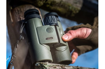 Image of Demo, Meopta Optika LR 10x42mm Rangefinding Roof Prism Binocular, Green Rubber Armored, 1033834