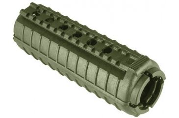 Image of MFT M-4 Carbine Military and Police 2 Sided Rail - Foliage Green - M33FG