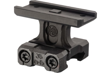 Image of Midwest Industries MK2 T2 Aimpoint Rifle Rail Mount, Black, 1/3 Cowitness, MI-MK2-T21/3