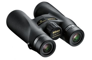 Image of Nikon 10x42mm Monarch 3 Binoculars, Side View