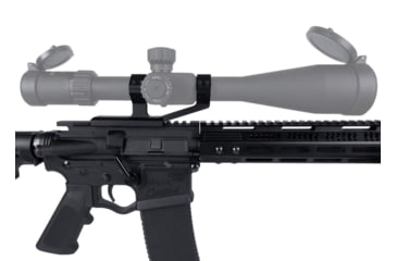 Image of Monstrum H-Series V2 Hollow Frame Offset Cantilever Picatinny Scope Mount, 30mm, Black, MH305-B
