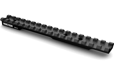 Image of Monstrum Remington 700 Short Action 17-Slot Picatinny Rail, 0 MOA, Black, RM151