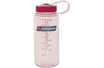 Image of Nalgene Wm 1 Pt Clear Pink W/pink Lid 2178-2216