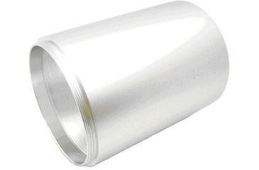 Image of NcSTAR 3'' Silver Sunshade for 6-24X50 Rifle Scopes ASS62450