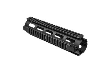 Image of NcSTAR AR-15/M4 Quad Rail Handguard, Black, Mid-Length MAR4M