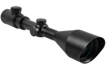 Image of NcStar Freedom 3-12X56 Rifle Scope Black P4 Sniper Reticle SFREBP31256G