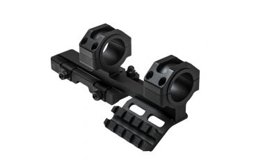 Image of NcSTAR GEN II SPR 30mm Cantilever QR Scope Mount w/ 1in Inserts, Black, VMSPRBV2