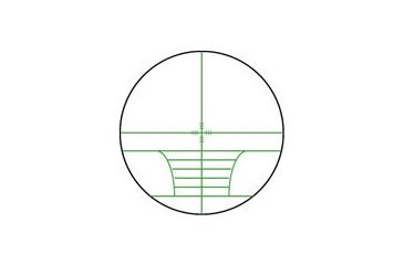 Image of NcSTAR Mark III Rifle Scope - 2.5-10x40 G-Ill. Rangefinder / 30mm / Ring / Green Lens SM3R251040G