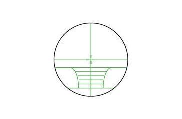 Image of NcSTAR Mark III Rifle Scope - 6-24x50 G-Ill. Rangefinder / AO / 30mm / Ring / Green Lens SM3RAO62450G