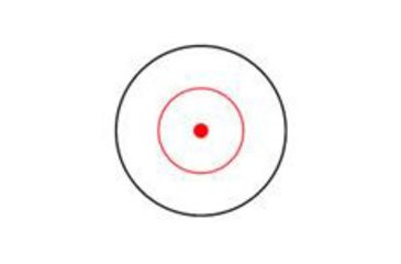 Image of NcSTAR Red Dot Sight - Tactical Red Dot With 4 Different Reticles / Black D4B