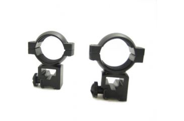 Image of NcSTAR Scope Ring - 1'' Ring-38'' Dovetail-high See Thru RB19