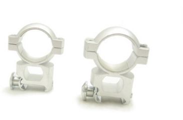 Image of NcSTAR Scope Ring - 1'' Weaver Ring / Silver RS11