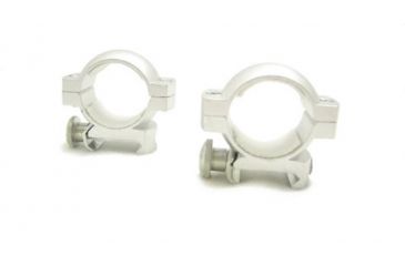 Image of NcSTAR Scope Ring - 1'' Weaver Ring / Silver RS21