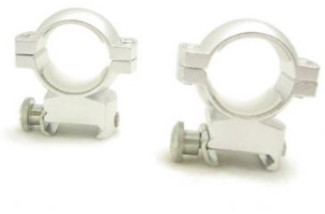 Image of NcSTAR Scope Ring - 1'' Weaver Ring / Silver RS23