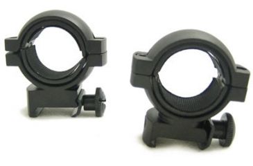 Image of NcSTAR Scope Ring - 30mm Weaver Ring / 1'' Inserts R18