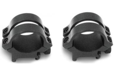 Image of NcSTAR 1 inch Weaver Split Ring - Black Finish RB29