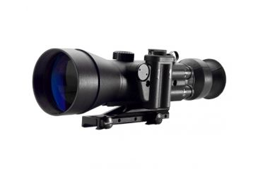 Image of Night Optics D-740 4x Generation 2+ Black and White Night Vision Scope, Black NS-740-2BW