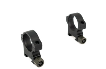 Image of NightForce Standard Duty Rifle Scope Ring Set, Black, 30mm,1.0in,Medium A417