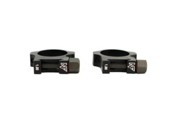 Image of NightForce Standard Duty Rifle Scope Ring Set, Black, 30mm,1.0in,Medium A417